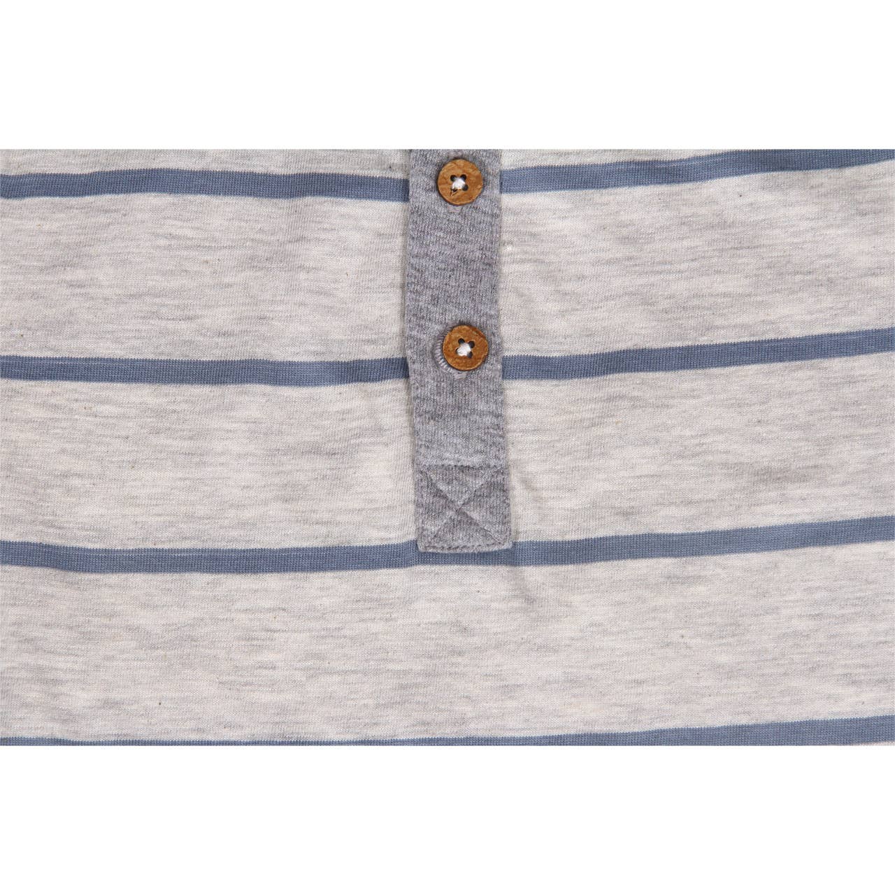 Maverick Long Sleeve Striped Henley