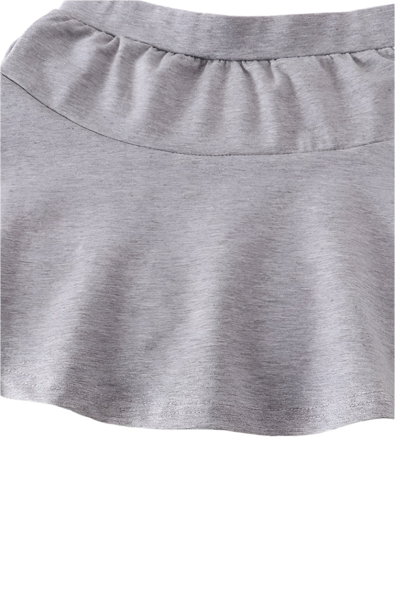 Aria Grey Basic Skort