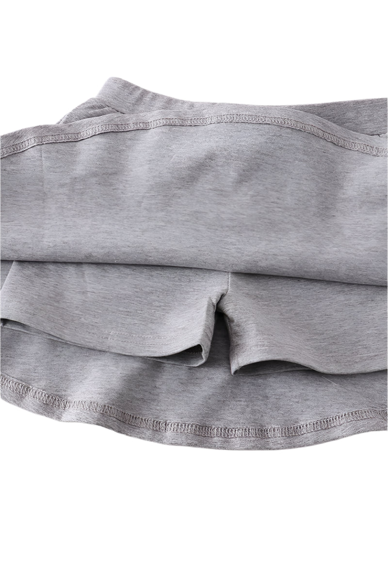 Aria Grey Basic Skort