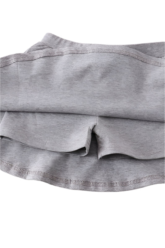 Aria Grey Basic Skort