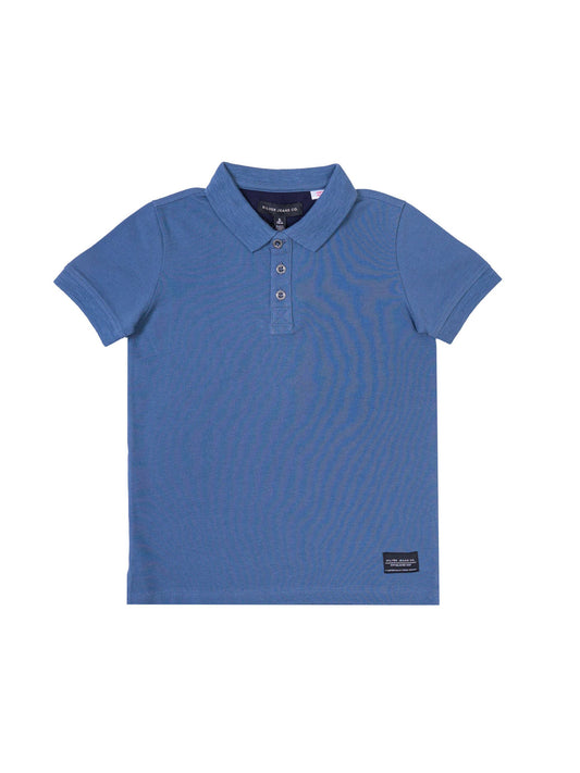 Jackson Short Sleeve Blue Polo