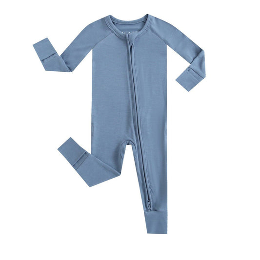 Taylor Midnight Zippered Bamboo Romper