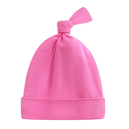 Quinn Pink Bamboo Beanie Hat