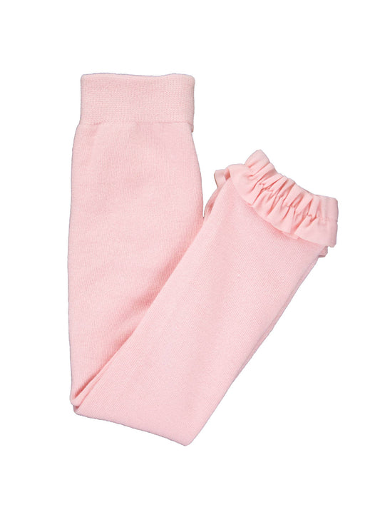 Zoe Pink Footless Ruffle Tights