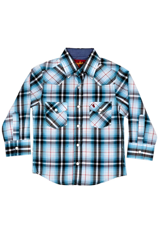 Henry Plaid Western Long Sleeve Shirts