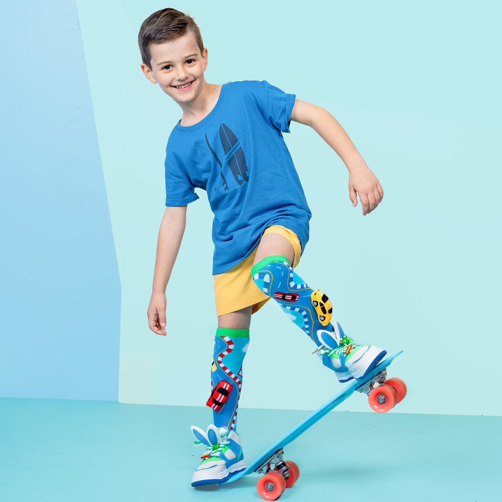 RACING CARS SOCKS: Kids & Adults Age 6 - 99