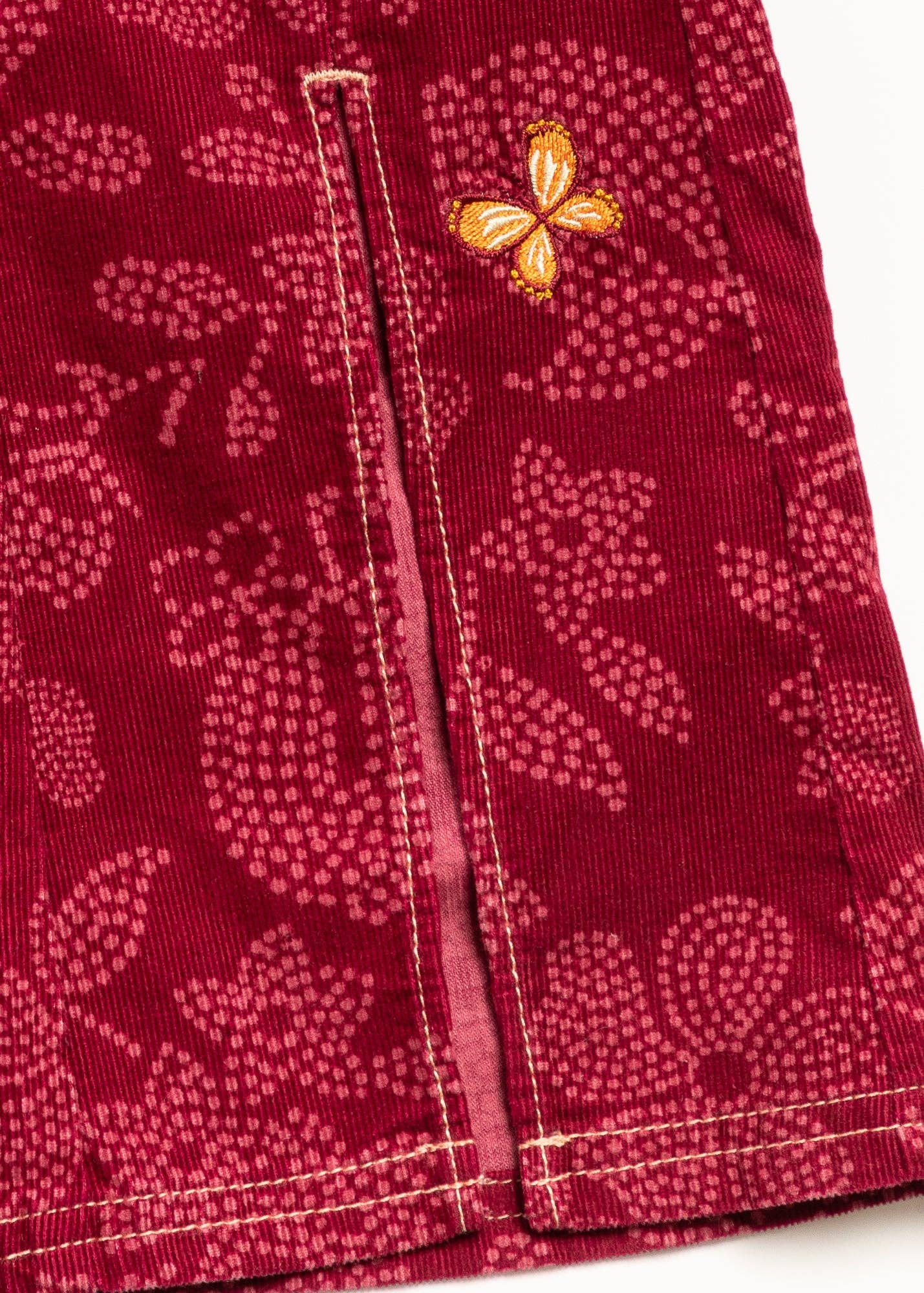 Nicole Flower Child Flares Corduroy Pants