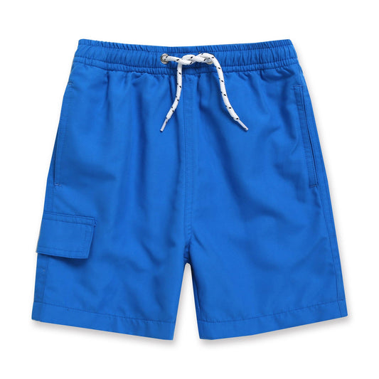 Andrew Blue Boy Swim Trunks Shorts