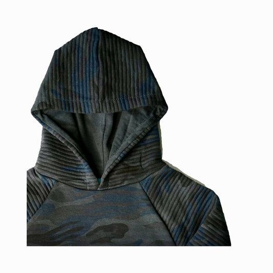 Theodore Camouflage Hooded Jogger Set