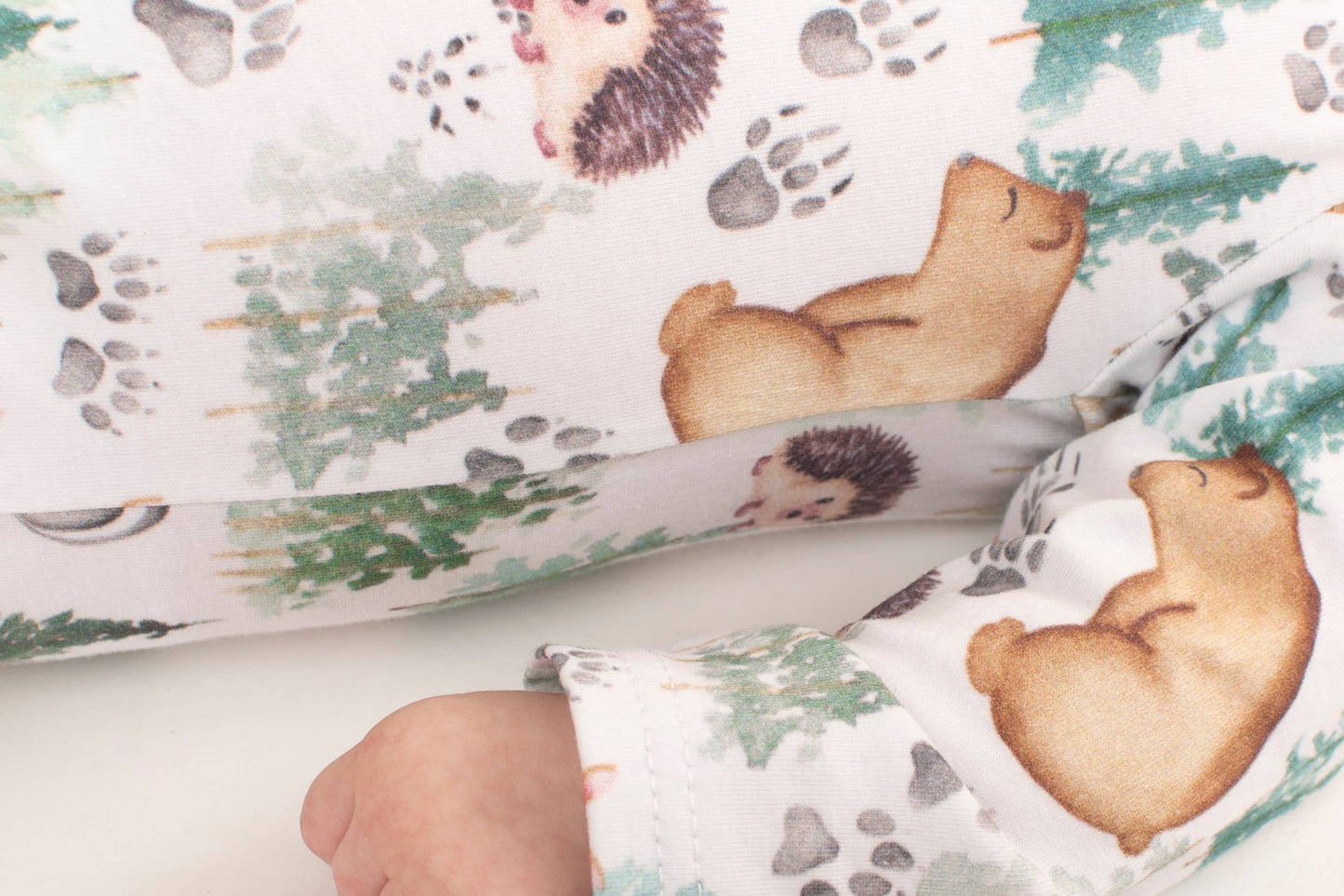 Madison Woodland Short Sleeve Romper