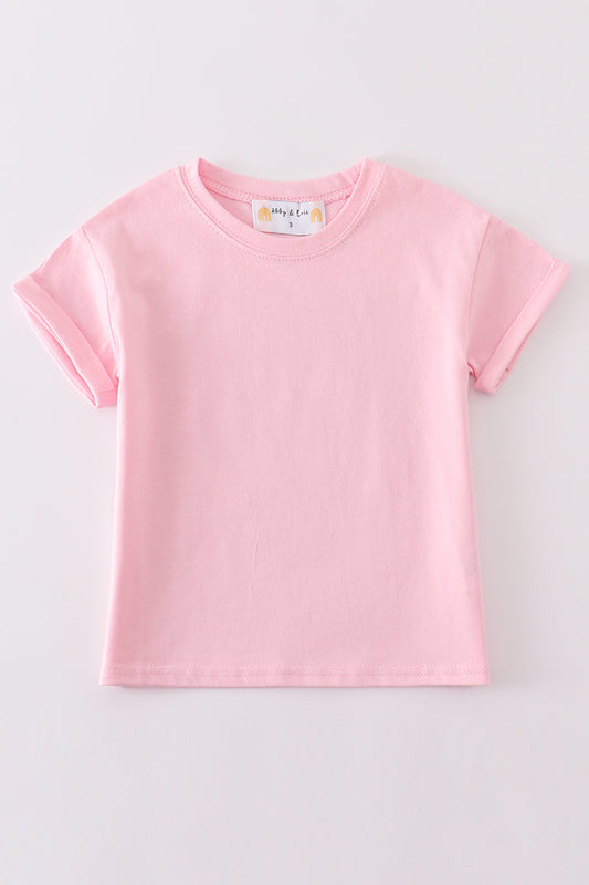 Camila Blush Basic T-Shirt