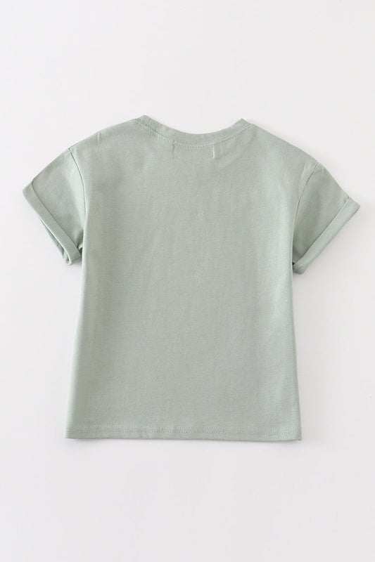 Camila Sage Basic T-Shirt