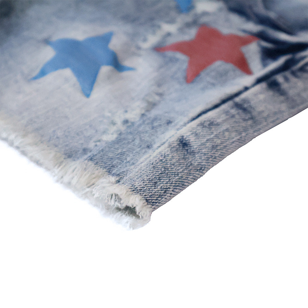 Josie American Cowgirl Denim Short Set