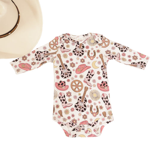 Isla Cowgirl Country Romper