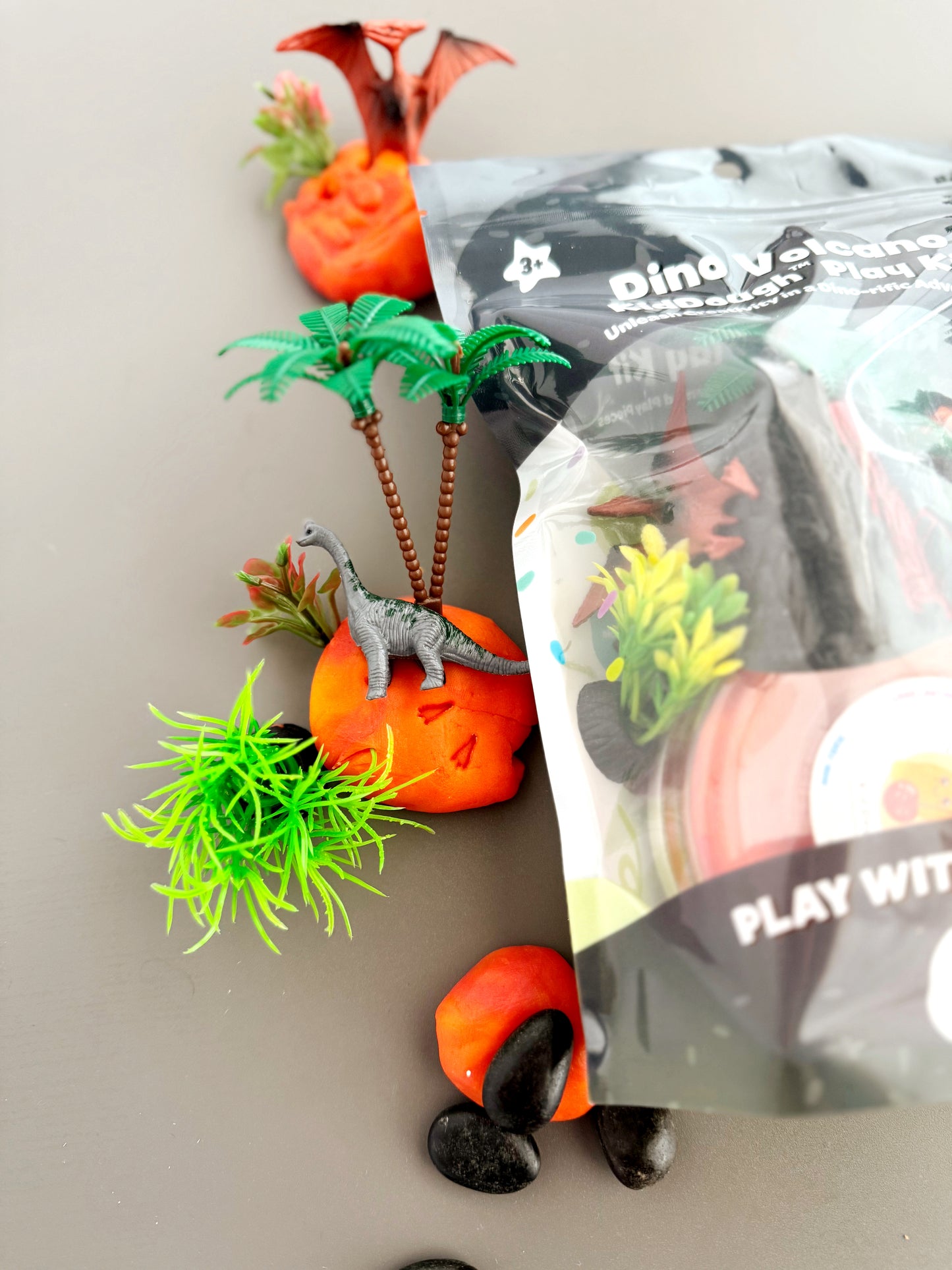 Dino Volcano KidDough Play Kit