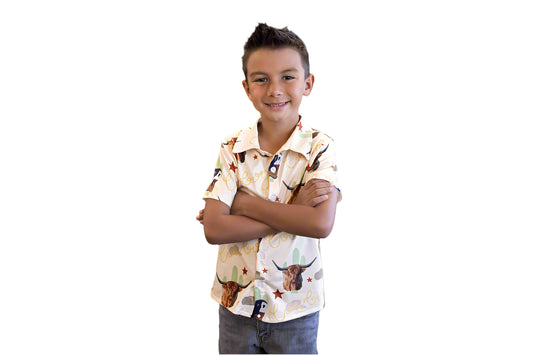 Elijah Texan Cowboy Button Up