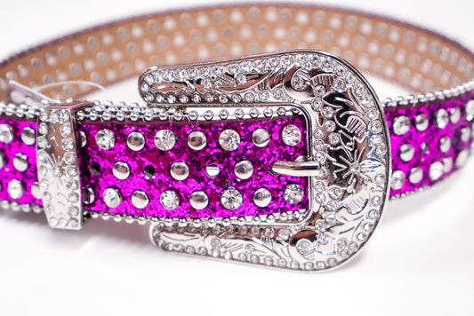 Bling Belt - Purple