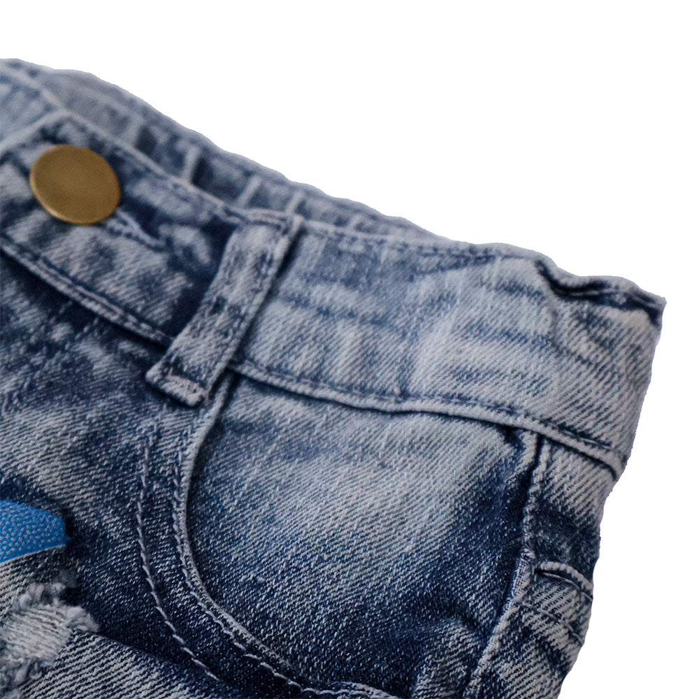 Josie American Cowgirl Denim Short Set