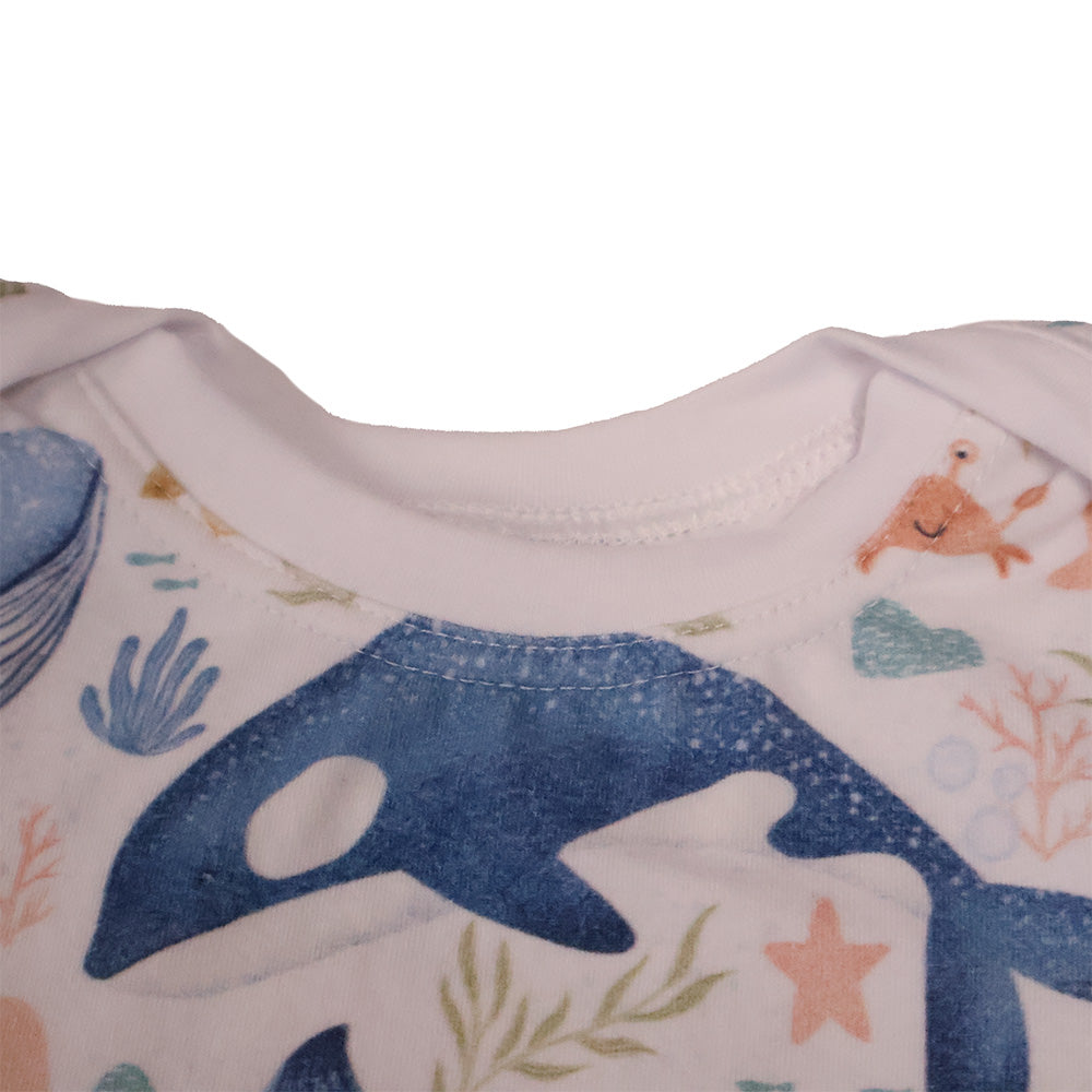 Jordan Whale Romper