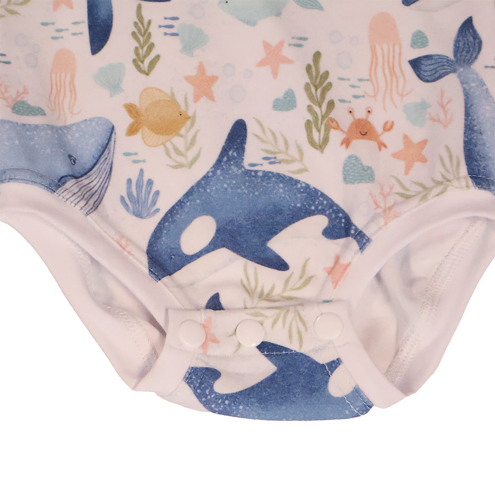 Jordan Whale Romper