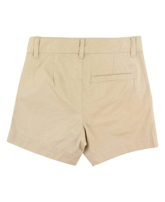 Theo Boys Khaki Stretch Chino Shorts