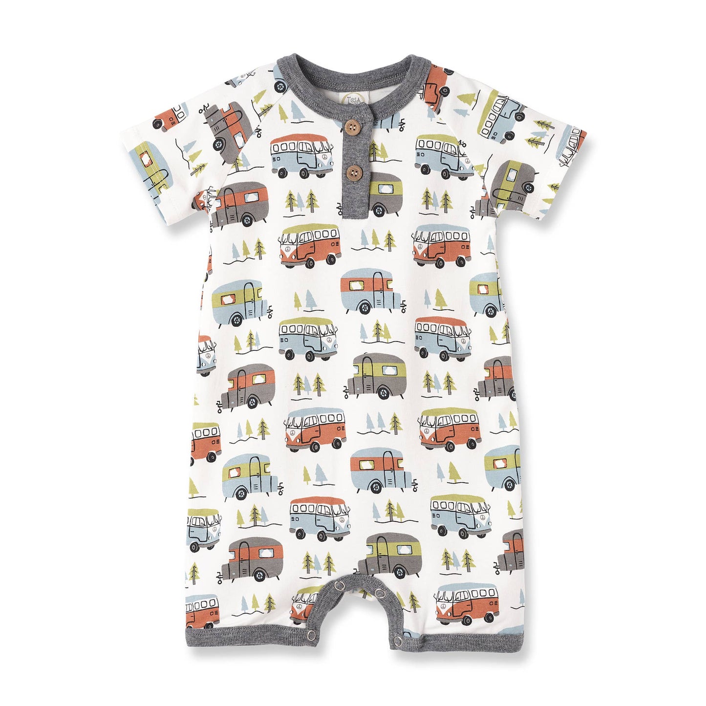 Jack Happy Camper Bamboo Romper