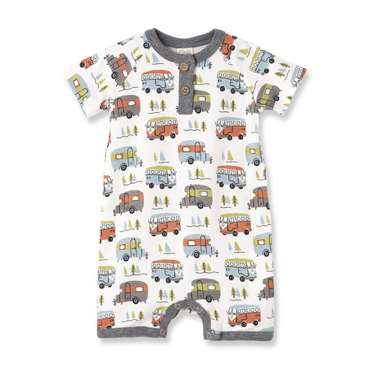 Jack Happy Camper Bamboo Romper