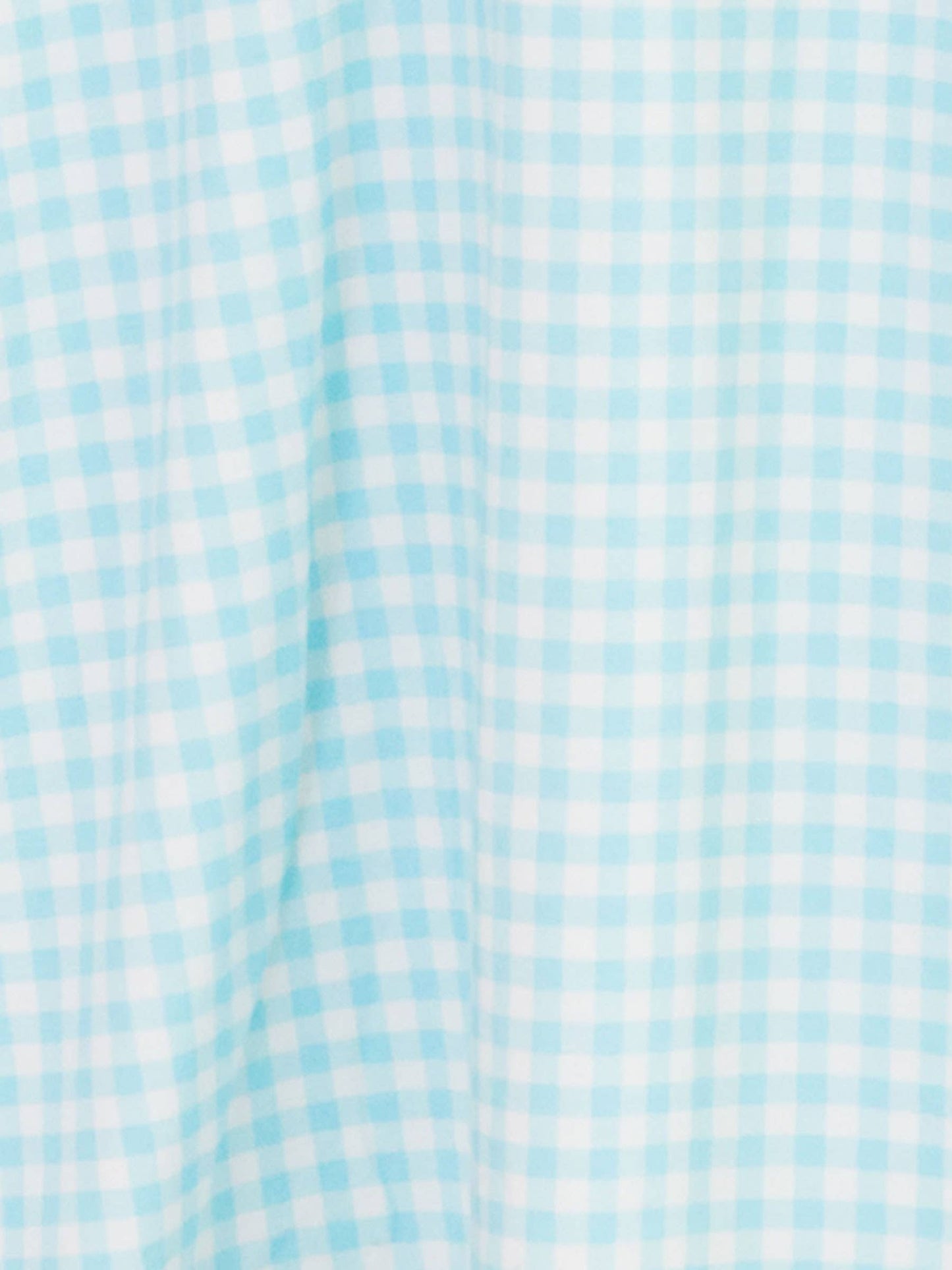 Close-up of a blue and white checkered fabric pattern