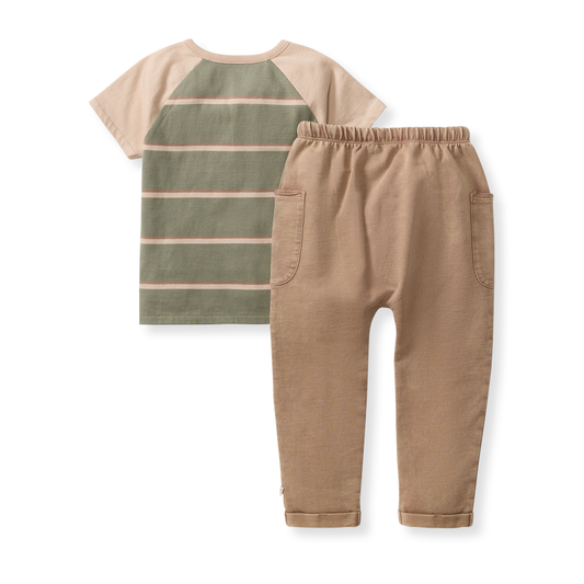 John Holland Stripe Tee Set