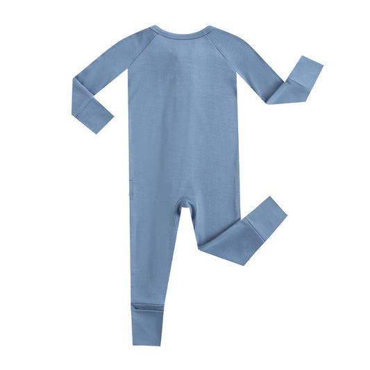 Taylor Midnight Zippered Bamboo Romper