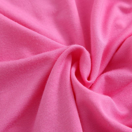 Quinn Pink Bow Bamboo Headband