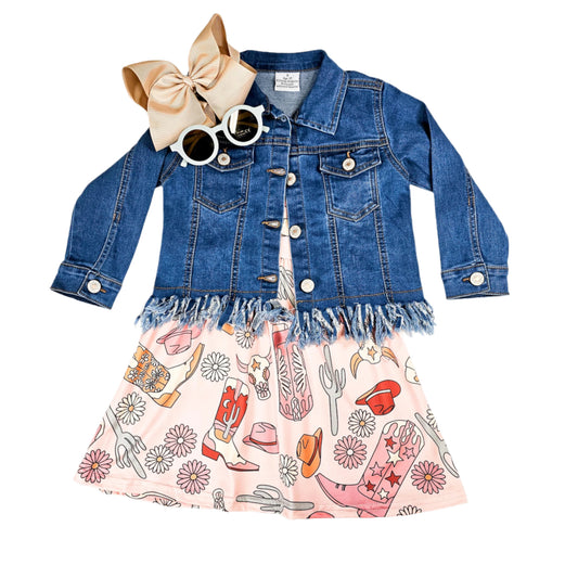 Lily Ripped Denim Jacket