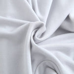 Close-up of gray fabric with folds