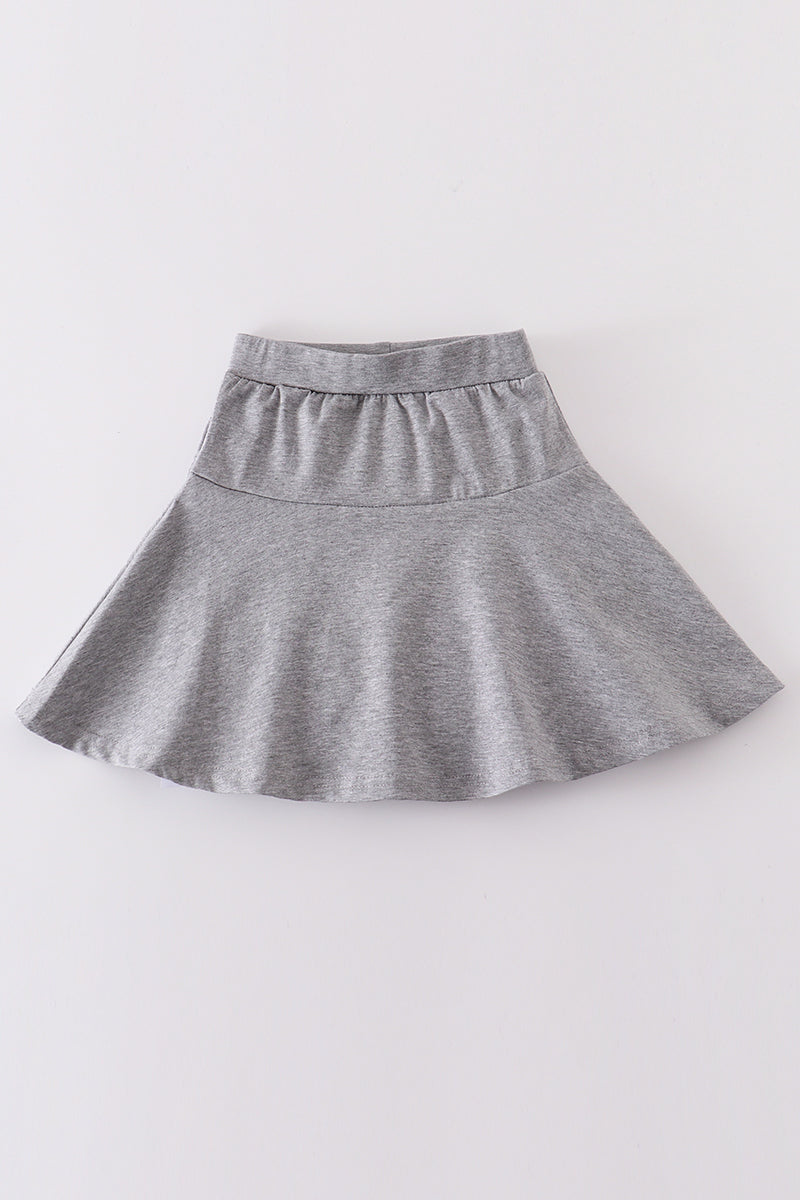 Aria Grey Basic Skort