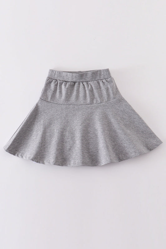 Aria Grey Basic Skort