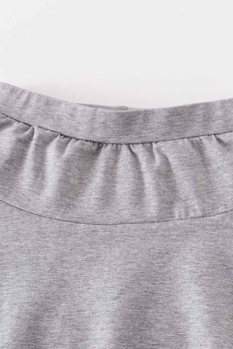 Aria Grey Basic Skort