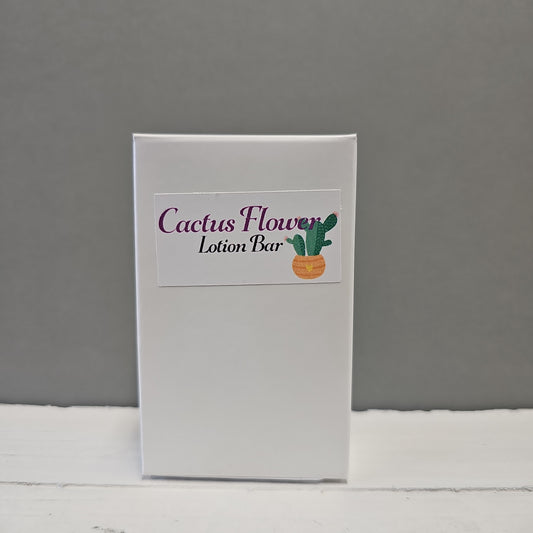 Cactus Flower Beeswax Lotion Bar