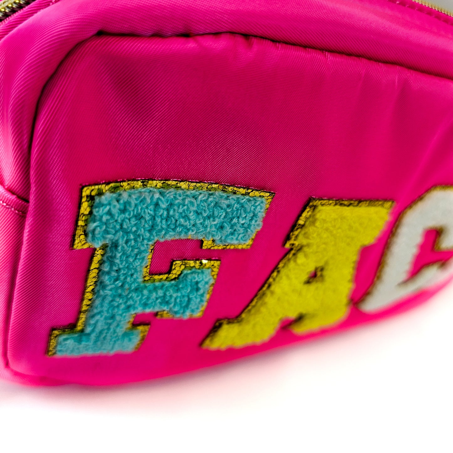 Ellie FACE Pink Makeup Bag