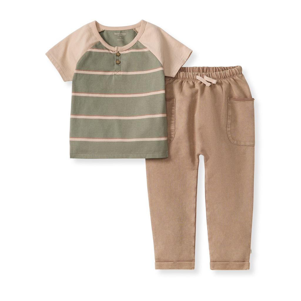 John Holland Stripe Tee Set