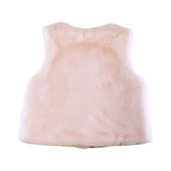 Millie Sequin Star Furry Vest