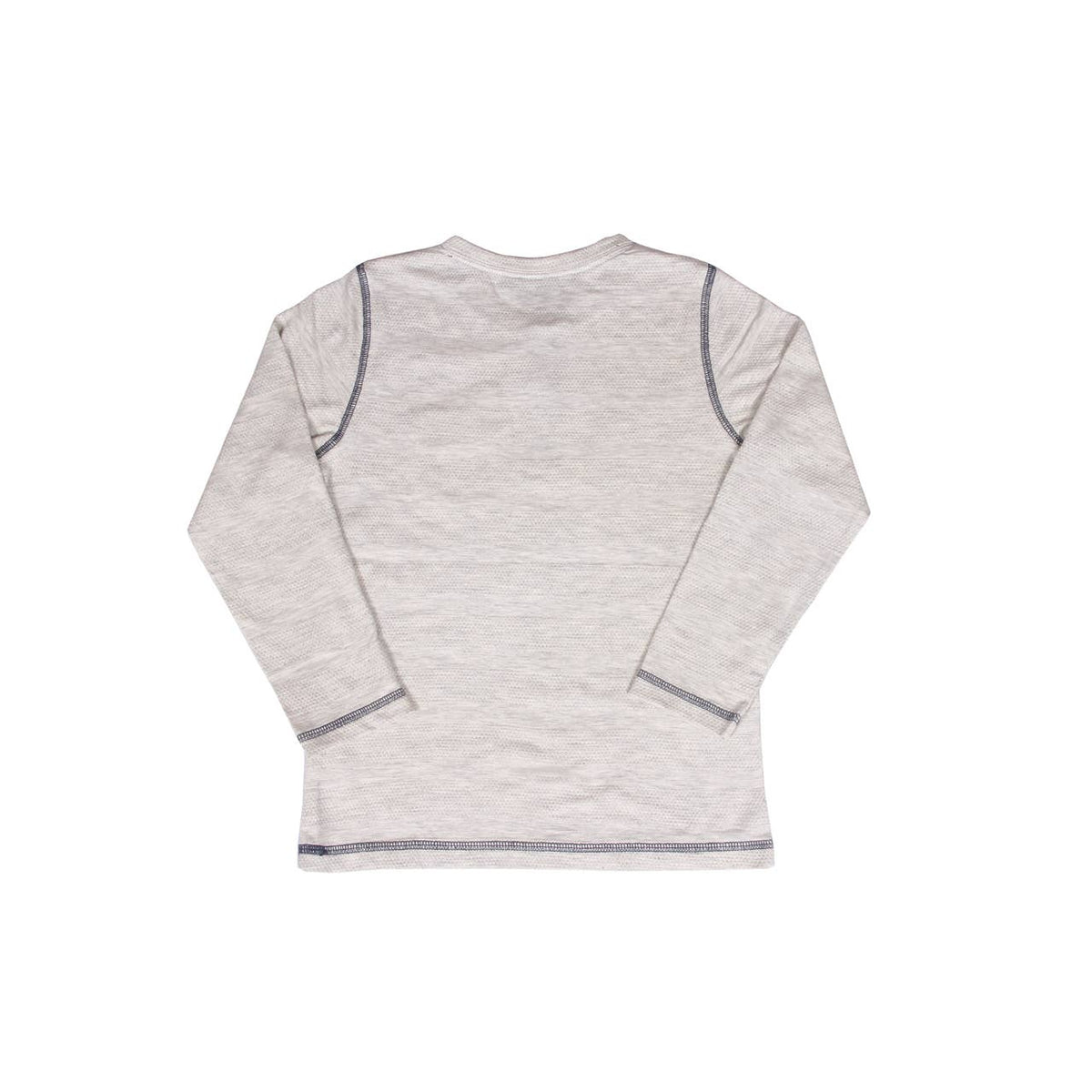 Maverick Long Sleeve Oatmeal Heather Henley
