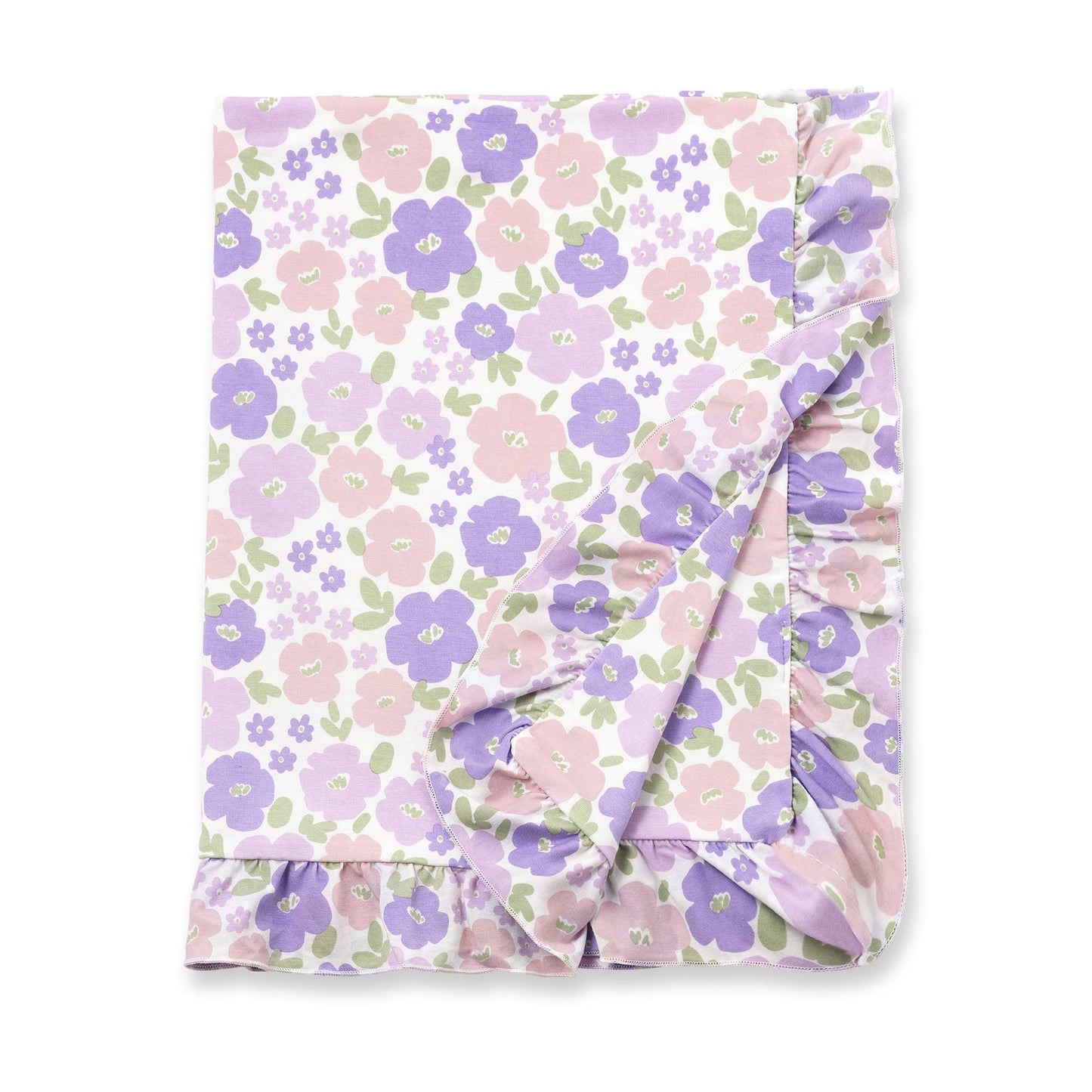 Emilia Floral Frolic Bamboo Blanket