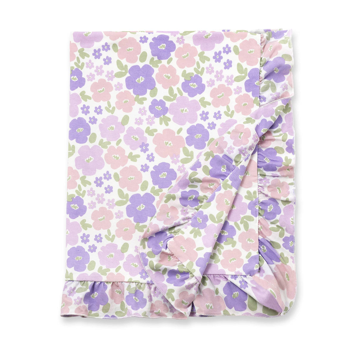 Emilia Floral Frolic Bamboo Blanket
