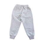 Gray sweatpants on a white background