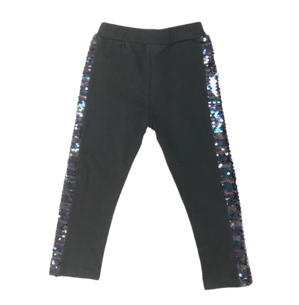 Hermione Silver Sequin Leggings