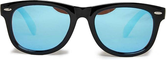 Infant Flexible Wire Black Mirror Lenses Sunglasses Ages 0-1
