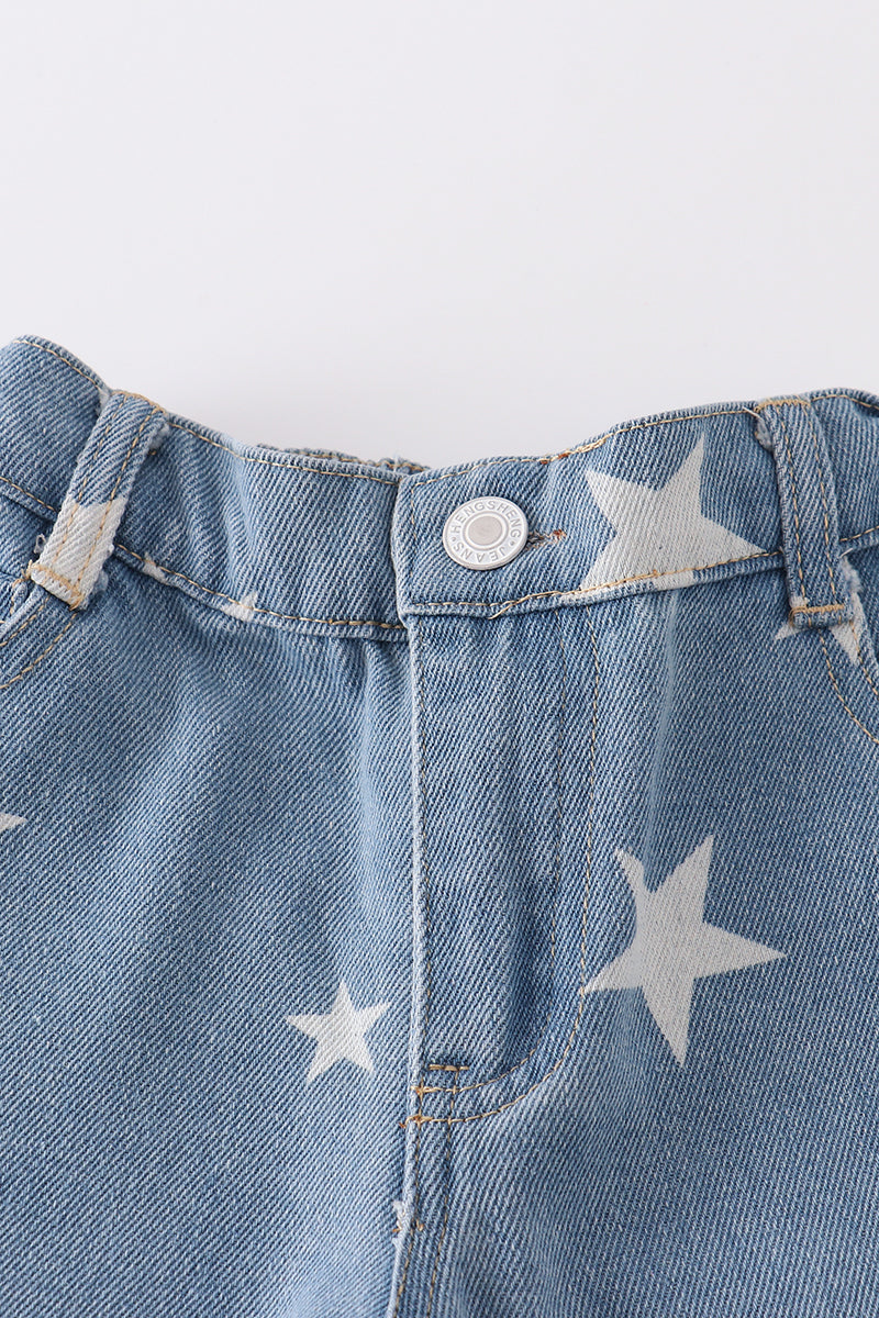 Blue Star Flare Denim Jeans