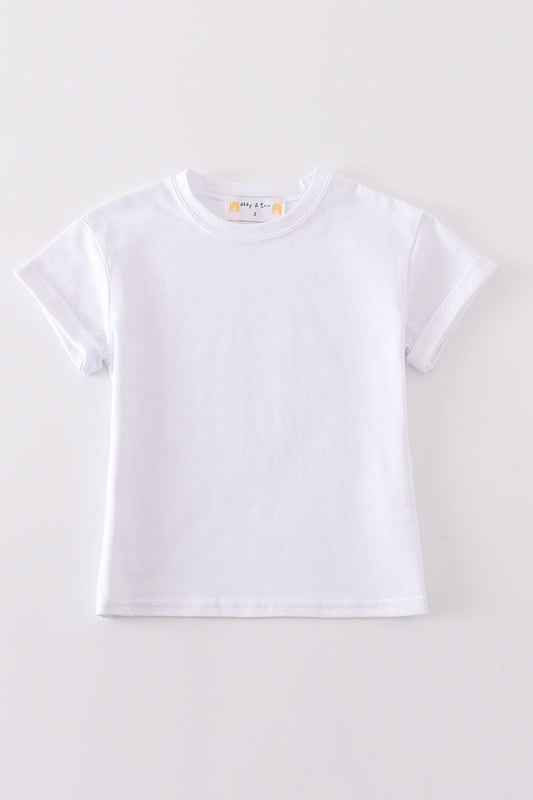 Camila White Basic T-Shirt