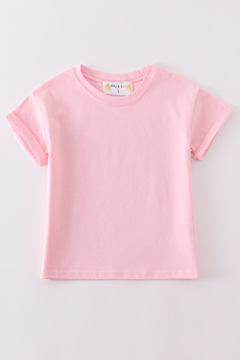 Camila Blush Basic T-Shirt