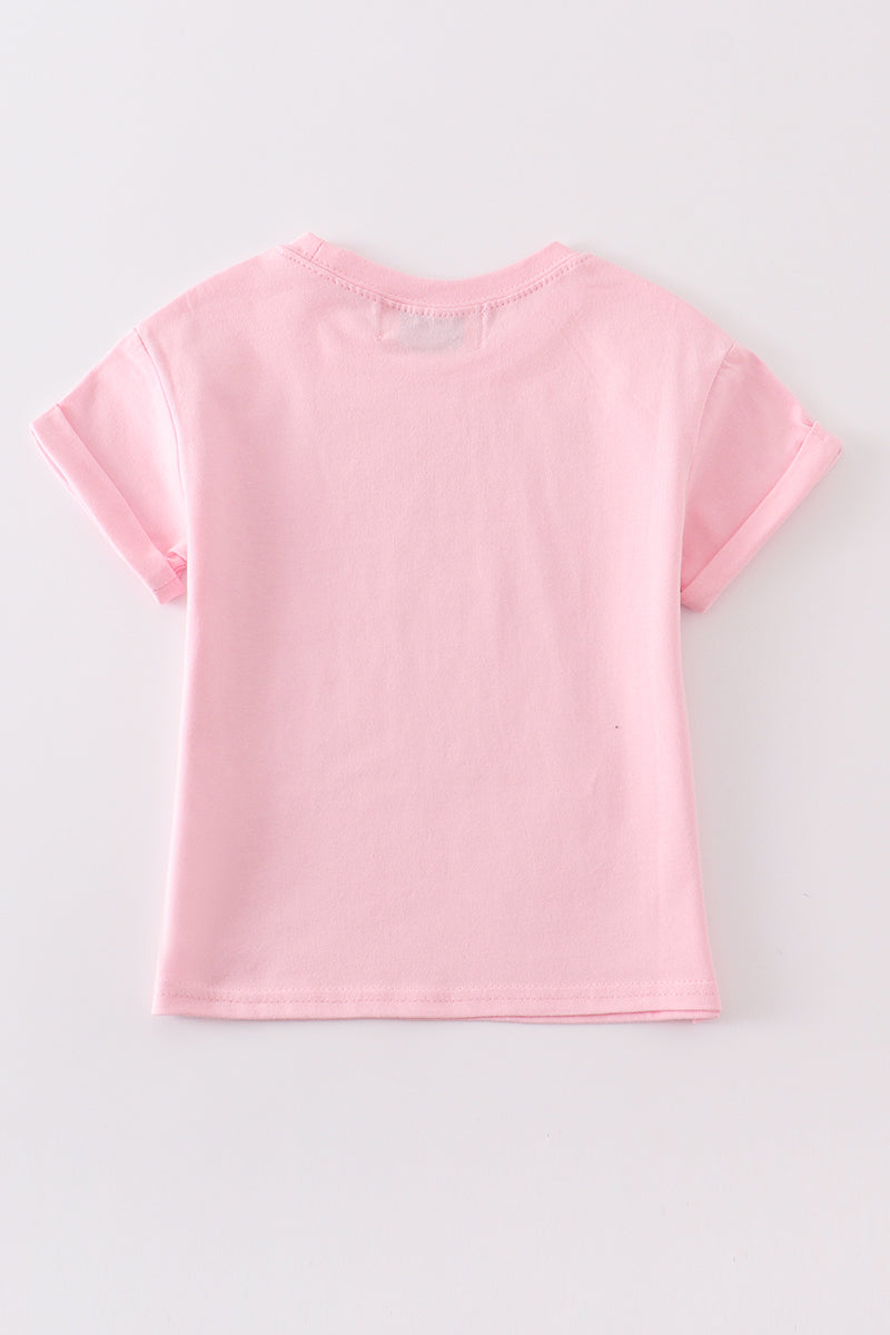 Camila Blush Basic T-Shirt